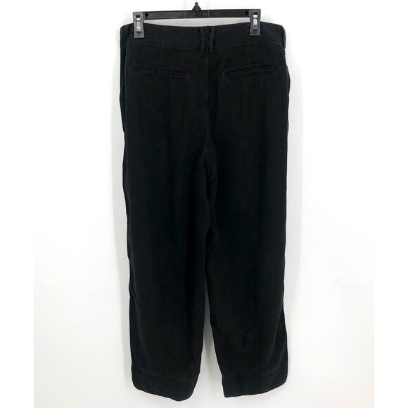 EVERLANE Women's The Utility Pant Size 2 Black Buttersoft Barrel Leg NWT - Picture 9 of 11
